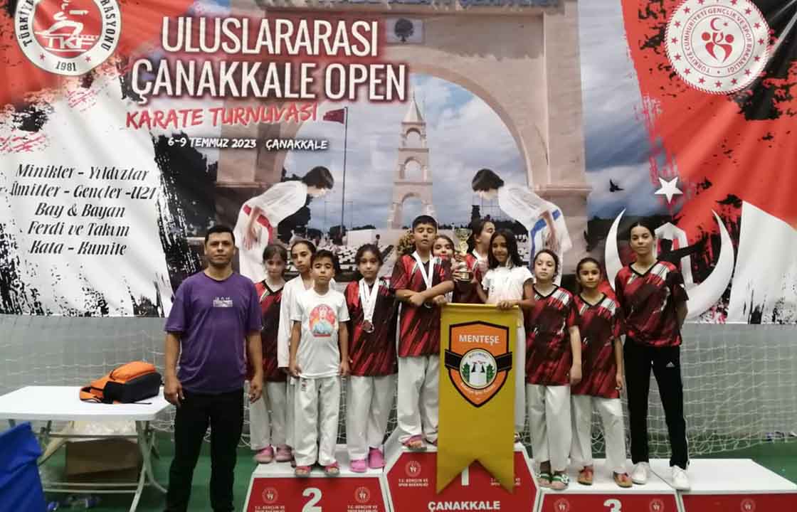 MENTEŞE BELEDİYESPOR KARATE TAKIMINDAN 6 MADALYA