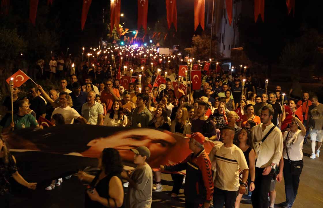 30 AĞUSTOS ZAFER BAYRAMI MENTEŞE’DE COŞKUYLA KUTLANDI