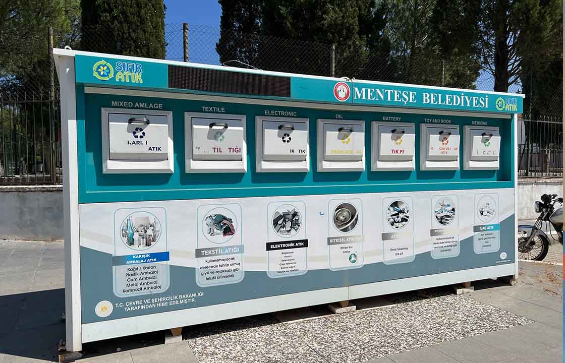 MENTEŞE’YE MODERN ATIK GETİRME MERKEZLERİ