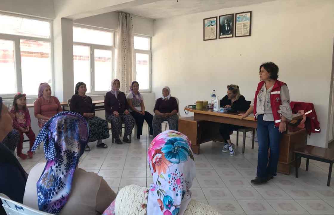MENTEŞE EKİPLERİNDEN KADINLARA KANSER FARKINDALIK EĞİTİMİ