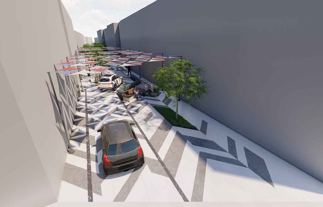 TURGUTREİS CADDESİ YENİLENİYOR, PROJE ESNAFA TANITILDI