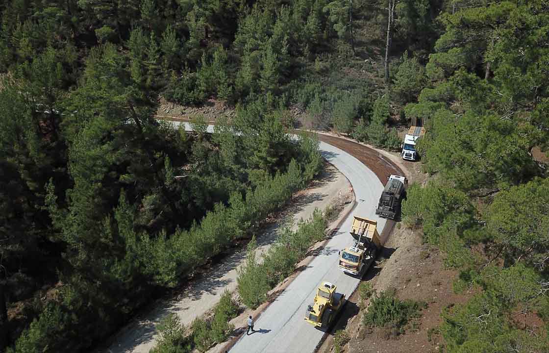 MENTEŞE’DE YOLLAR MODERN GÖRÜNÜME KAVUŞTU