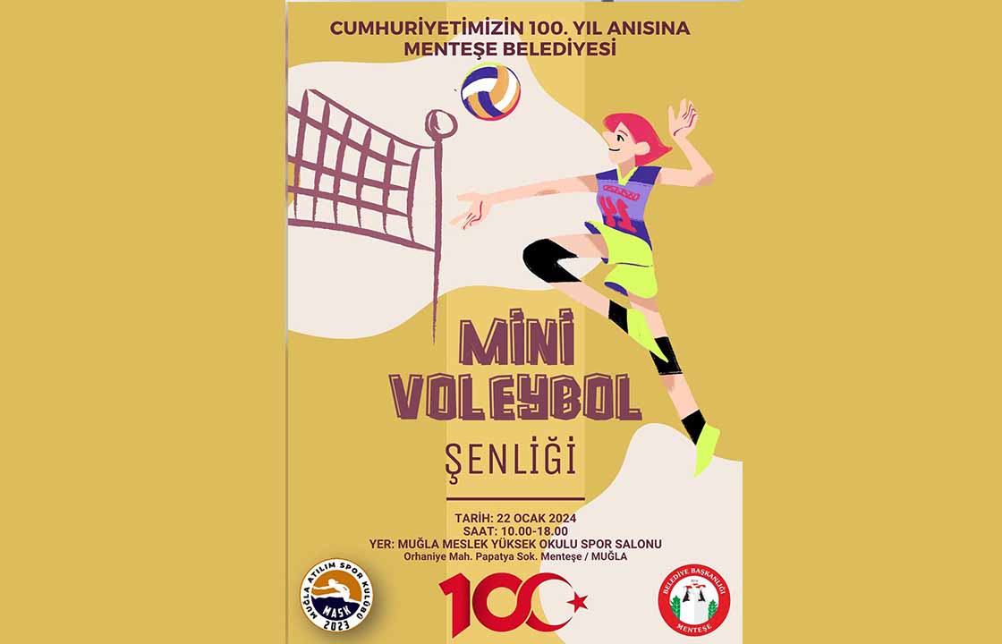 100. YIL VOLEYBOL ŞENLİĞİ BAŞLIYOR