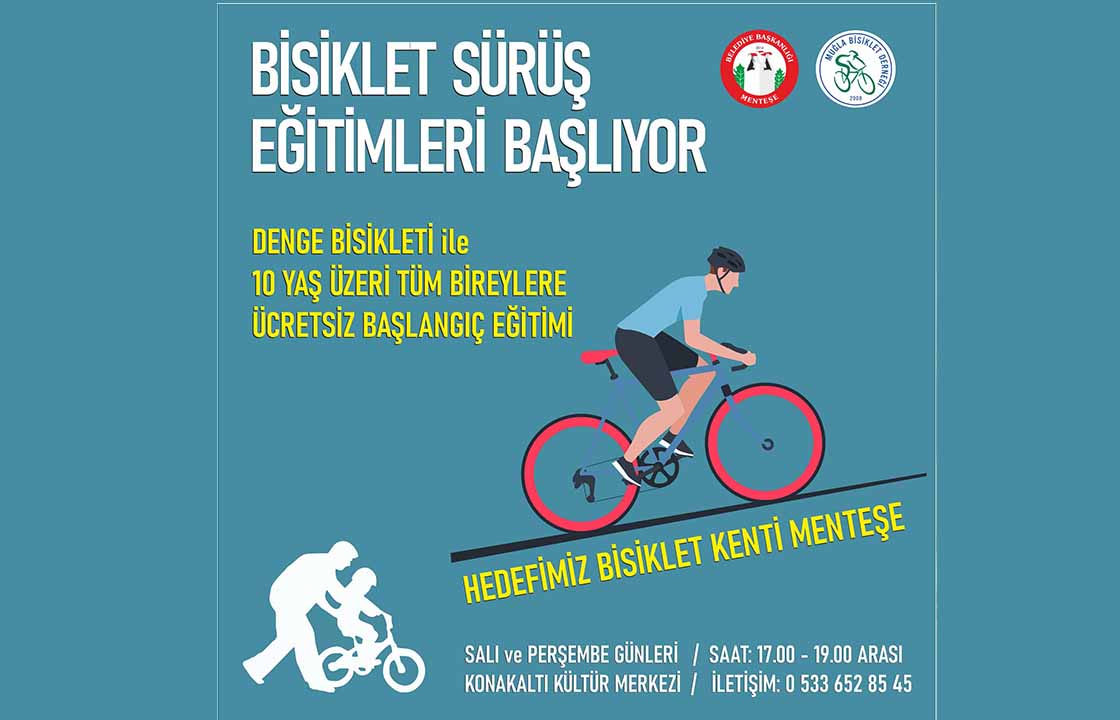 BİSİKLET SÜRÜŞ EĞİTİMLERİ BAŞLIYOR