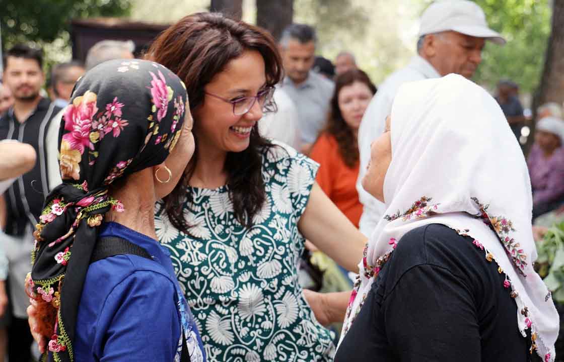 BAŞKAN KÖKSAL, YERKESİK HALKI İLE BULUŞTU
