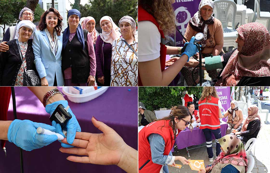 Menteşe Belediyesinden 807 Kişiye Ücretsiz Sağlık Taraması ve Eğitim