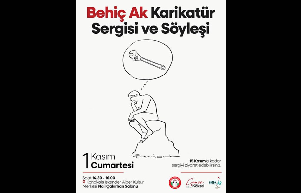 Behiç Ak Karikatür Sergisi ve Söyleşi
